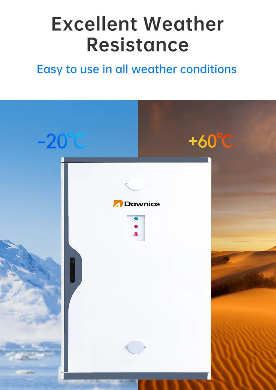 Dawnice Industrial and Commercial Container ESS Solar Energy Storage System BESS Battery Professional Customization 1mwh IP54