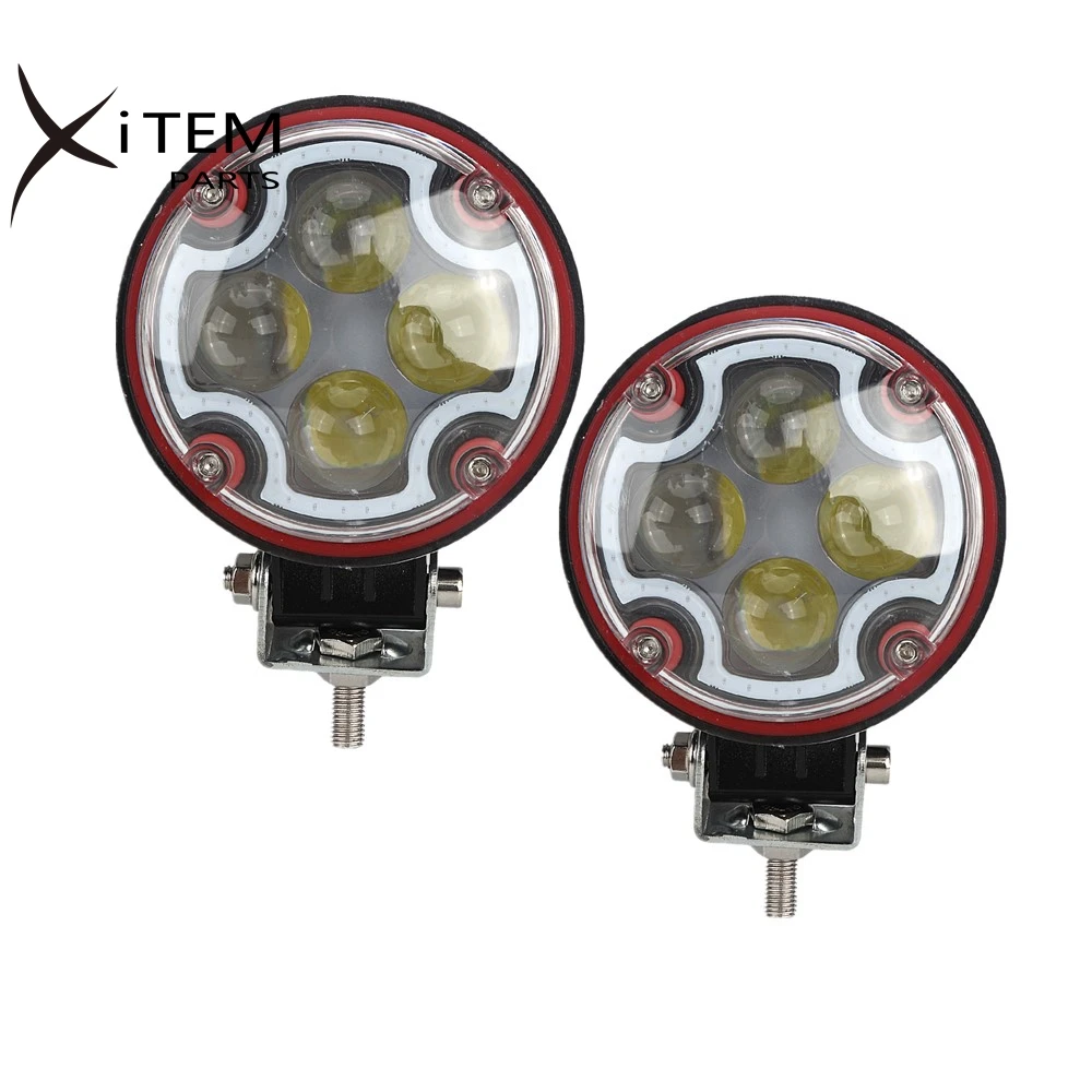  12W led рабочий свет для автомобиля 3 дюймов вождения Led грузовиков бездорожья круглый светодиодный