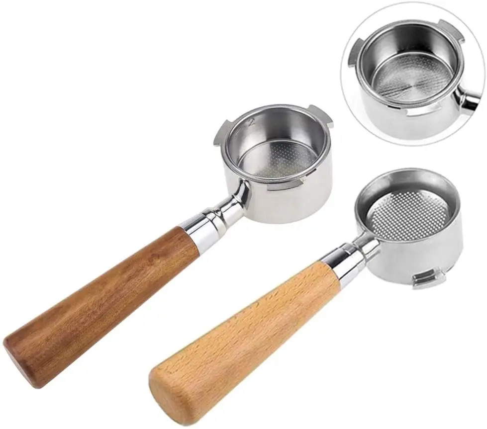 Высококачественный инструмент для кофе из нержавеющей стали портативный без дна 51 мм фильтр корзина эспрессо ручка портретной кофеварки