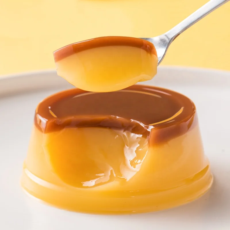 Egg Flavor Jelly Pudding  Low fat Jelly Pudding Wholesale China Snack  pudding jelly