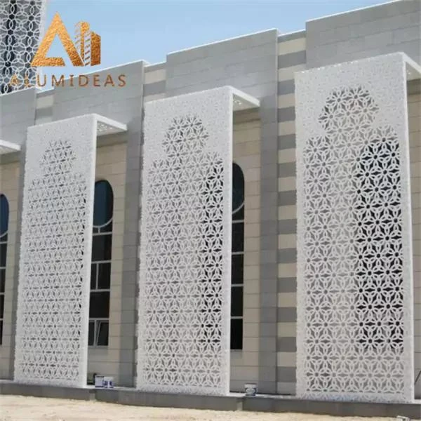 Modern Design Laser Cut Hollow Art Aluminum Cladding Metal Aluminium Facade Panel
