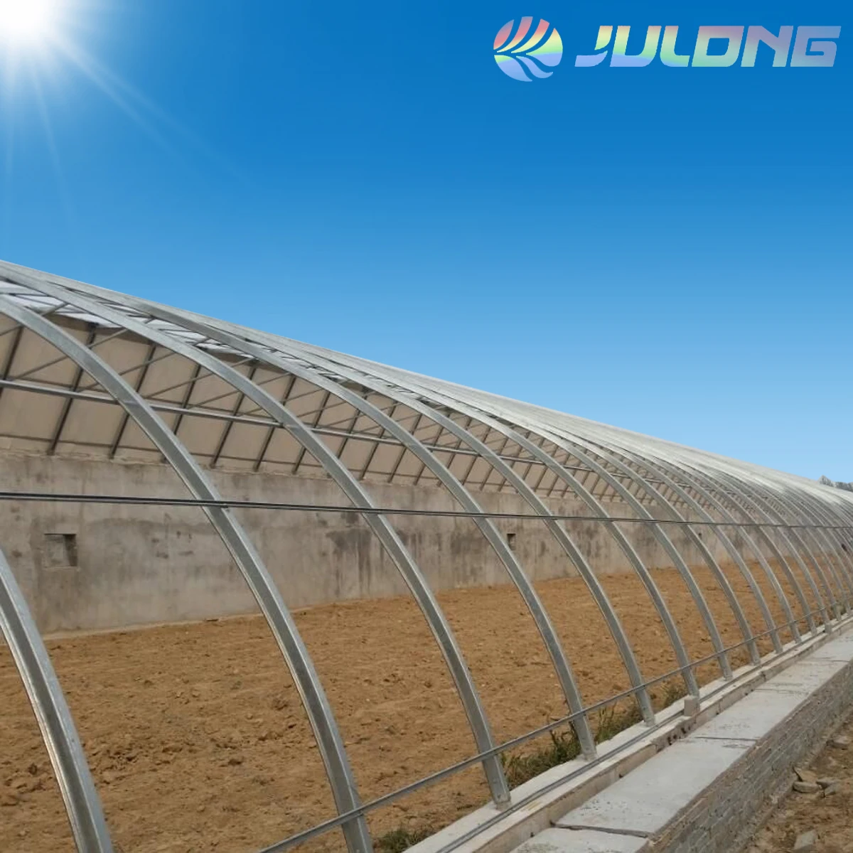 Winter Warm Greenhouse Chinese Plastic Energy Saving In-Solar Greenhouses