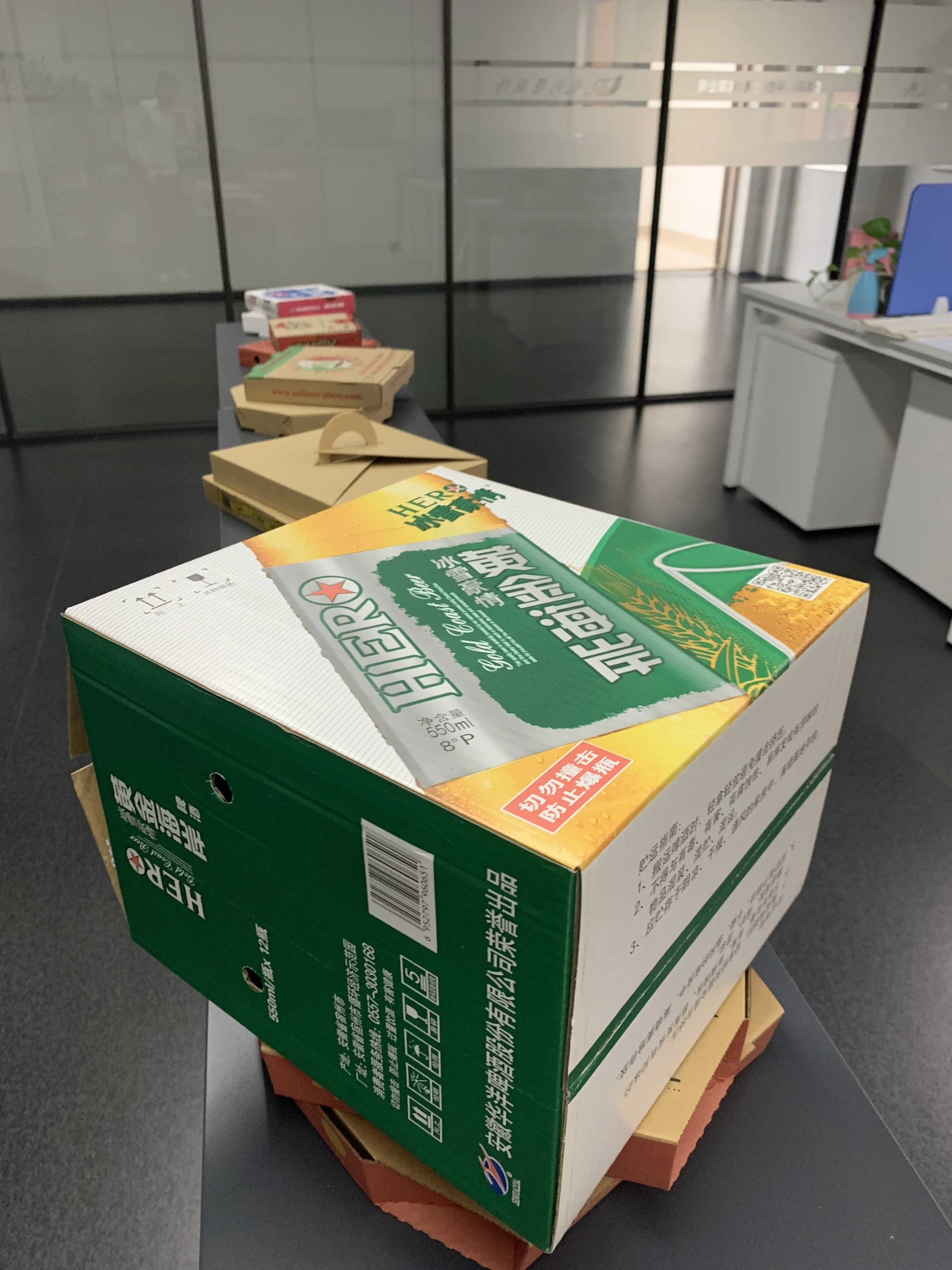 Custom Logo Printing Multi Sizes AB-flute 5 Layer Carton