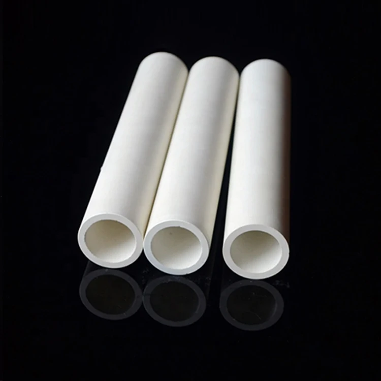 High Temperature Thermocouple Protection 99% Alumina Zirconia Ceramic Tube