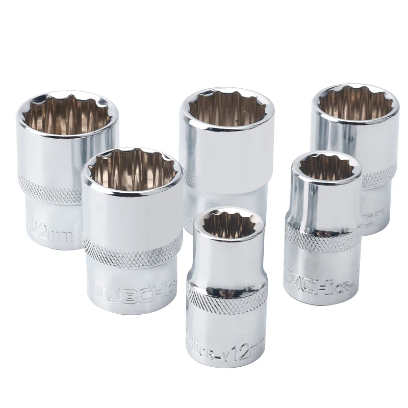 Customized Auto Repair Tool 1/2' Drive 38mm Heavy Duty 12 Angle Plum Blossom Socket