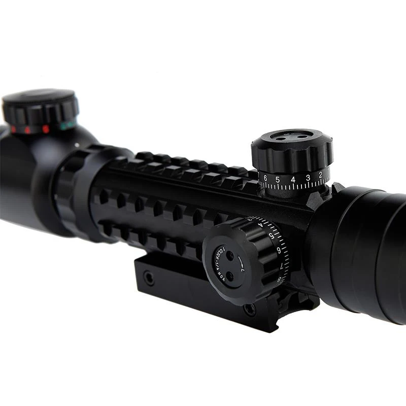 C3-9X32EG областей двойной подсветкой тактический прицел/3-9x32mm матовый черный Сфера