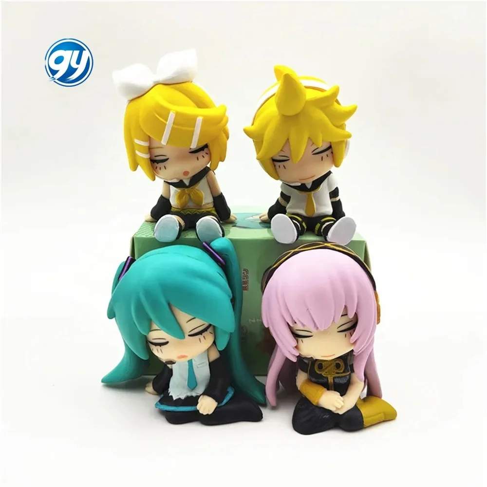 Фигурки манги для детей 5 см 4 шт./комплект