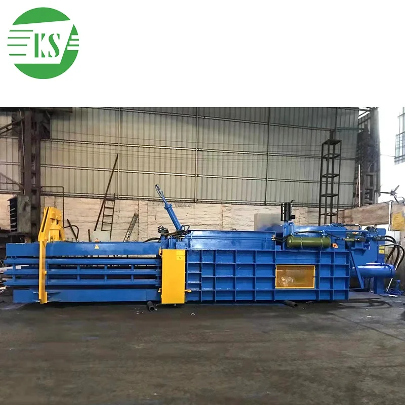 Keshang Fully Automatic Horizontal Hydraulic Waste Cardboard Press Baler WX-80T