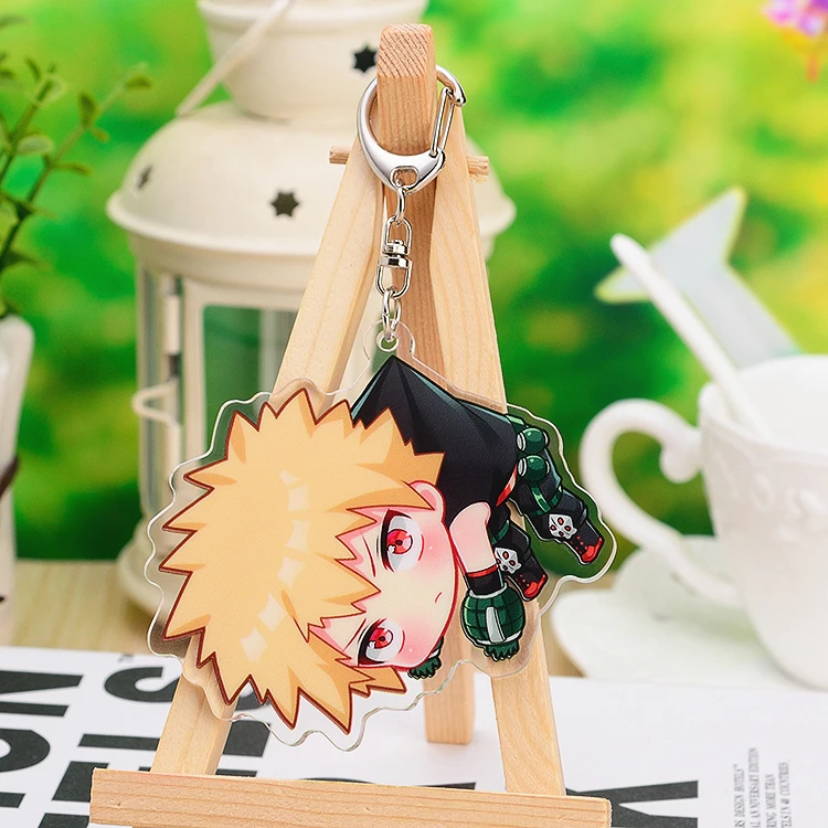 Make Your Own Anime Acrylic Keychain Custom Design Double Side Cute Acrylic Sublimation Keychain