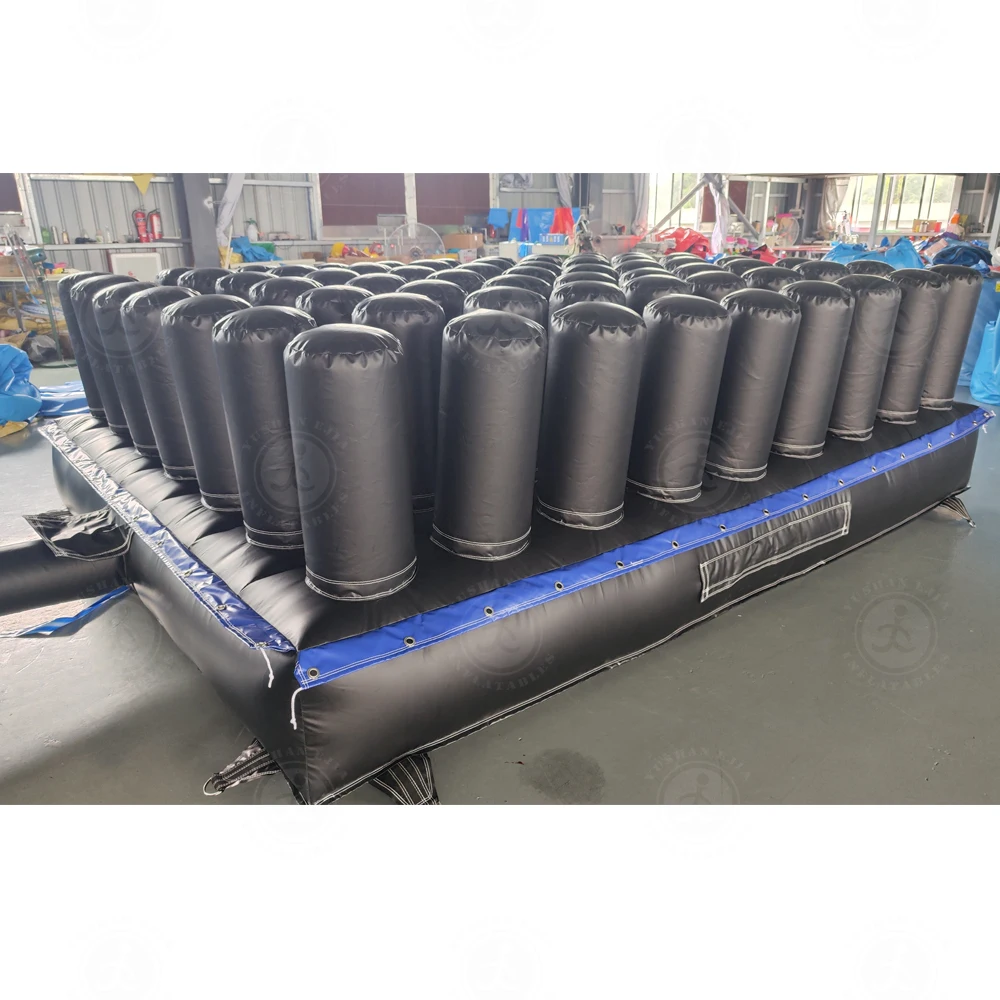 Commercial trampoline park Soft Cover Landing Airbag Foam Pit Jump Air Bag Inflatable Gymnastics Jump Airbag
