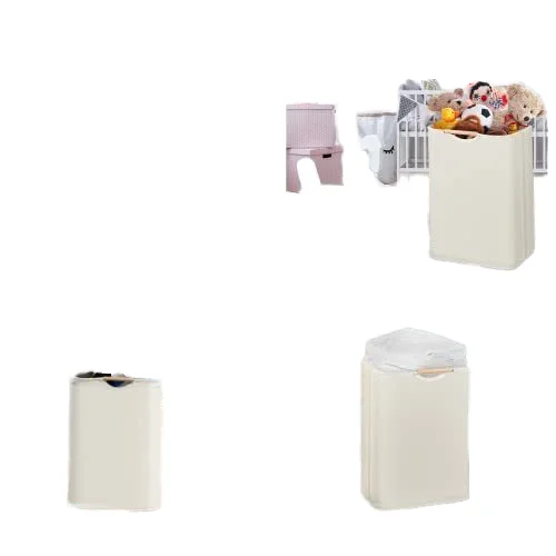 Modern Wood Storage Basket Clothes Laundry Hamper Foldable Storage Box Toys Organizer