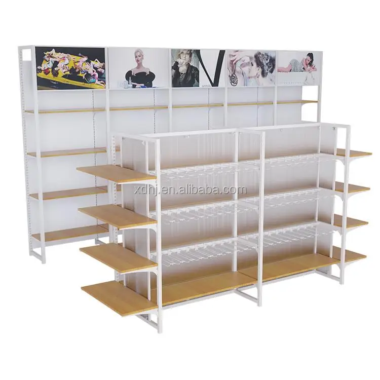 wooden pharmacy shelves decoration for pharmacy shop 2 30KG/layer