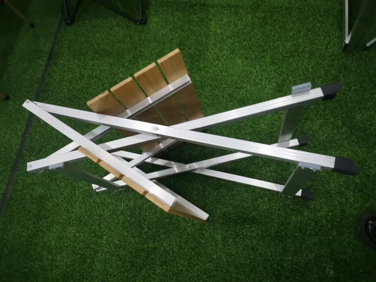 Low price mini Portable Folding Stool lightweight full aluminum alloy frame foldable camping beach chair outdoor folding chair