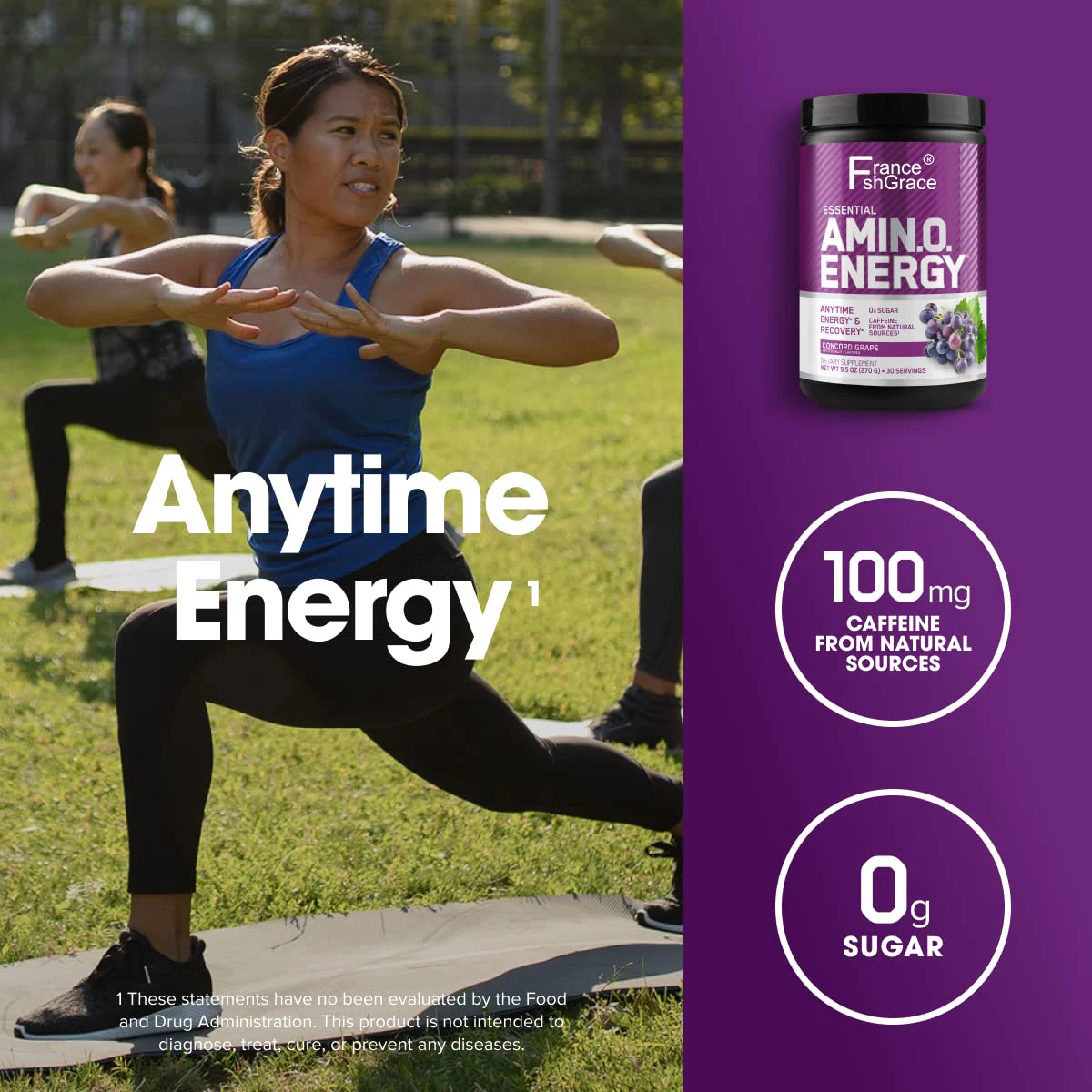 Keto Friendly Optimum Nutrition Amino Energy Powder Green Tea BCAA Amino Acids Green Coffee Extract Supports Energy
