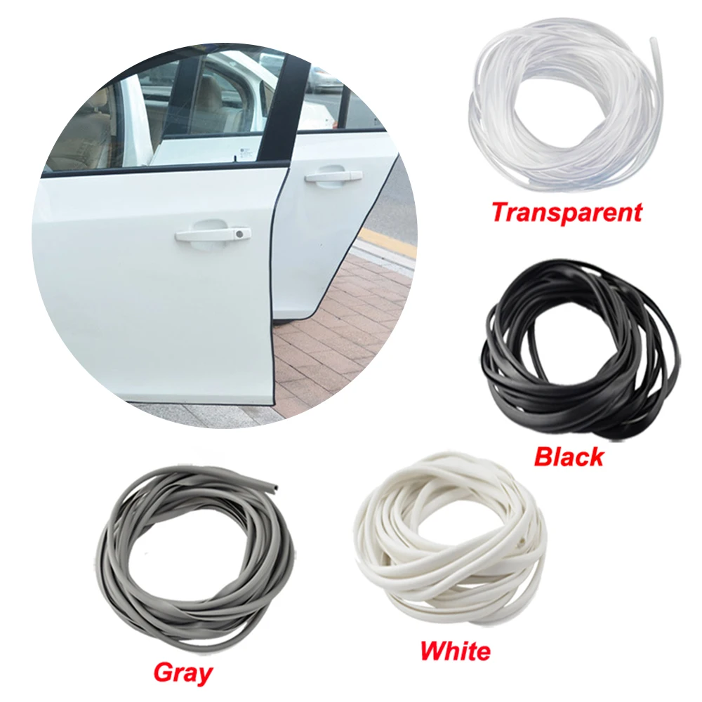 Rubber U Shape Car Door Edge Guard Trim Universal Fit Silicone Seal Protector Door Edge Guard Scratch Strip Protector