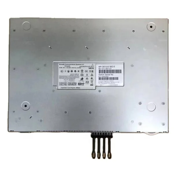 BR-G610-24-16G-1 Brocade G610 Switch 16 Gbit/s 24 Fiber Channel Ports 24 x Total Expansion Slots Man Fiber Ethernet Switch