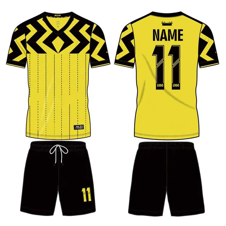 SDS-153A  Wholesale Sublimation Soccer Wear For Kid Adult  Plain Print Thailand Football T Shirt