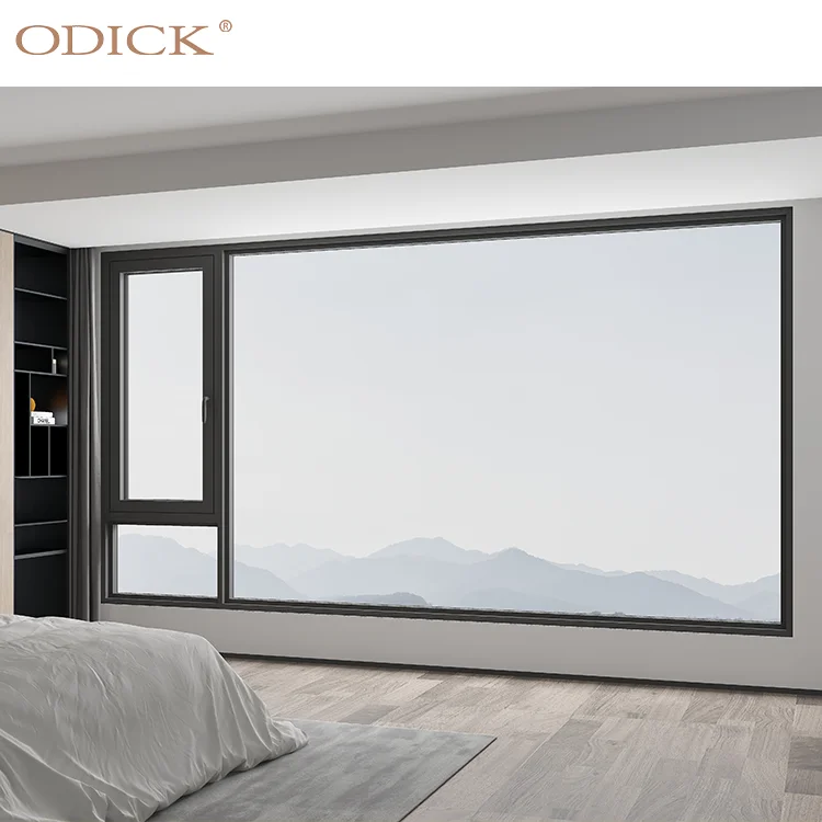 Australia Standard Seamless Welded New Processing Technology Modern Aluminium alloy Window Casement Window