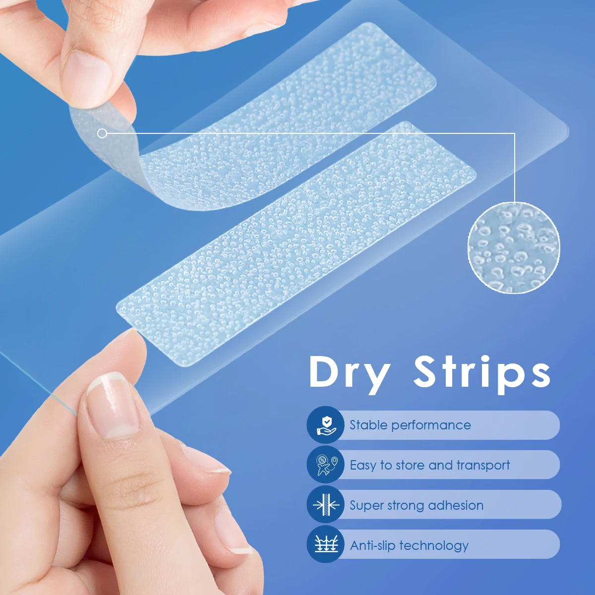 Double White SC Teeth Whitening Gel Strips Mint Flavoure Customized Logo With Lowest Price