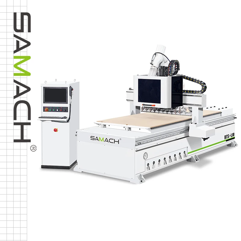 SAMACH CNC 1325 Router Woodworking Wood Carving Machine Wood Cnc Router Cutting