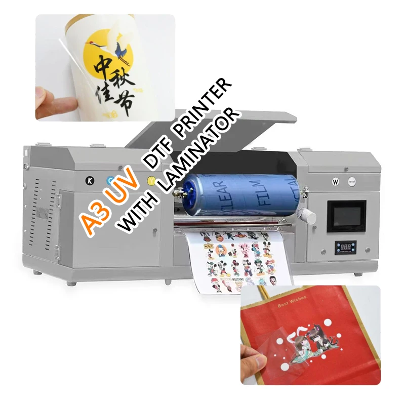 Roll to UV A4 Dtf L805 Impresora 2022 A3 L1800 Printer Printing Machine Usa Local with Oven and Rip Software
