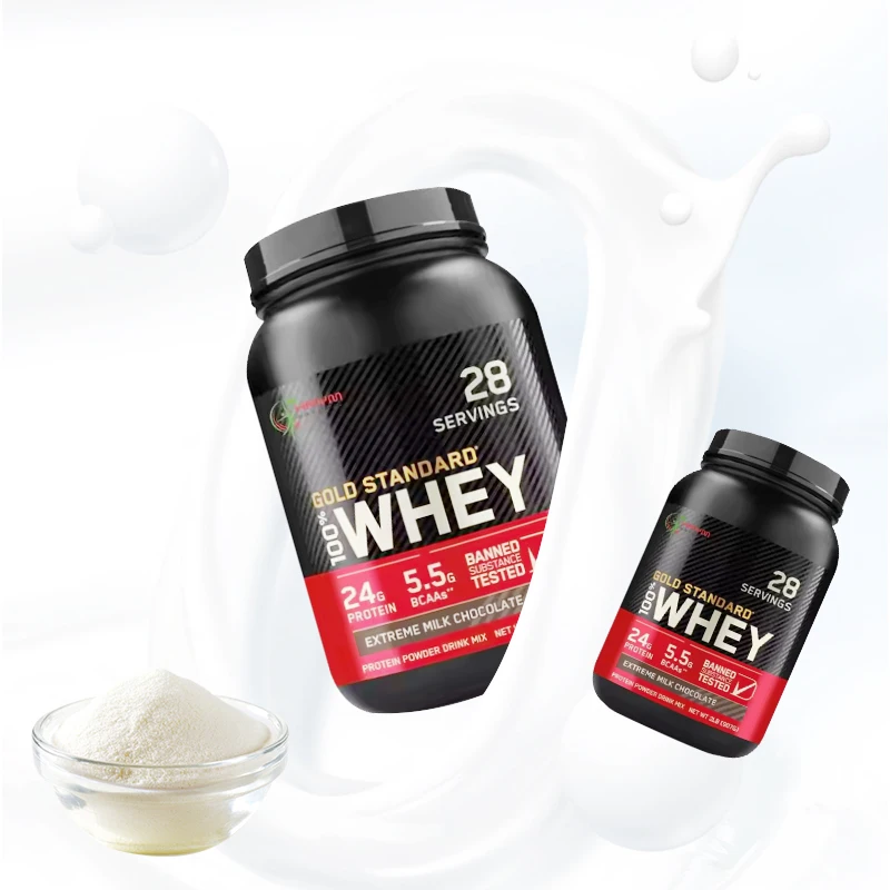 OEM Spot Whey Protein Powder Fitness Muscle Building Strengthening Nutrition Whey Protein Powder