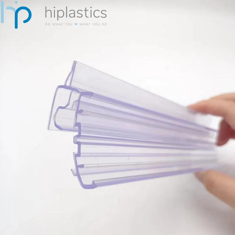 Hiplastics HY20129 стеклянная полка с зажимом лента для этикеток ESL держатель электронных супермаркета облицовки продуктового магазина
