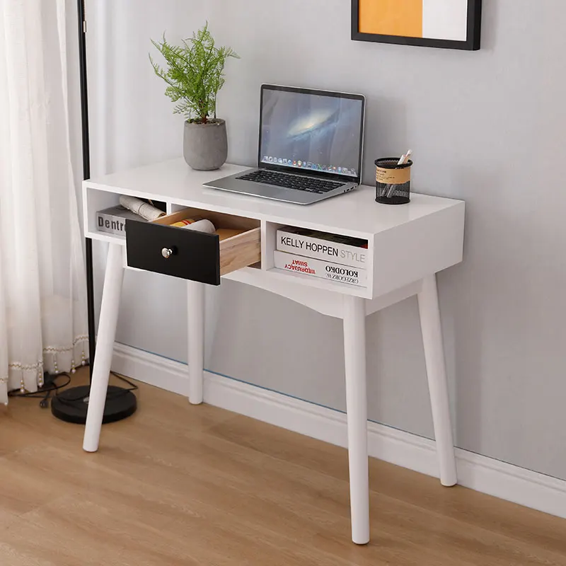 Home office wooden computer desk table student study tables working multi-functional  Laptop Computer Table for Use Bedroom