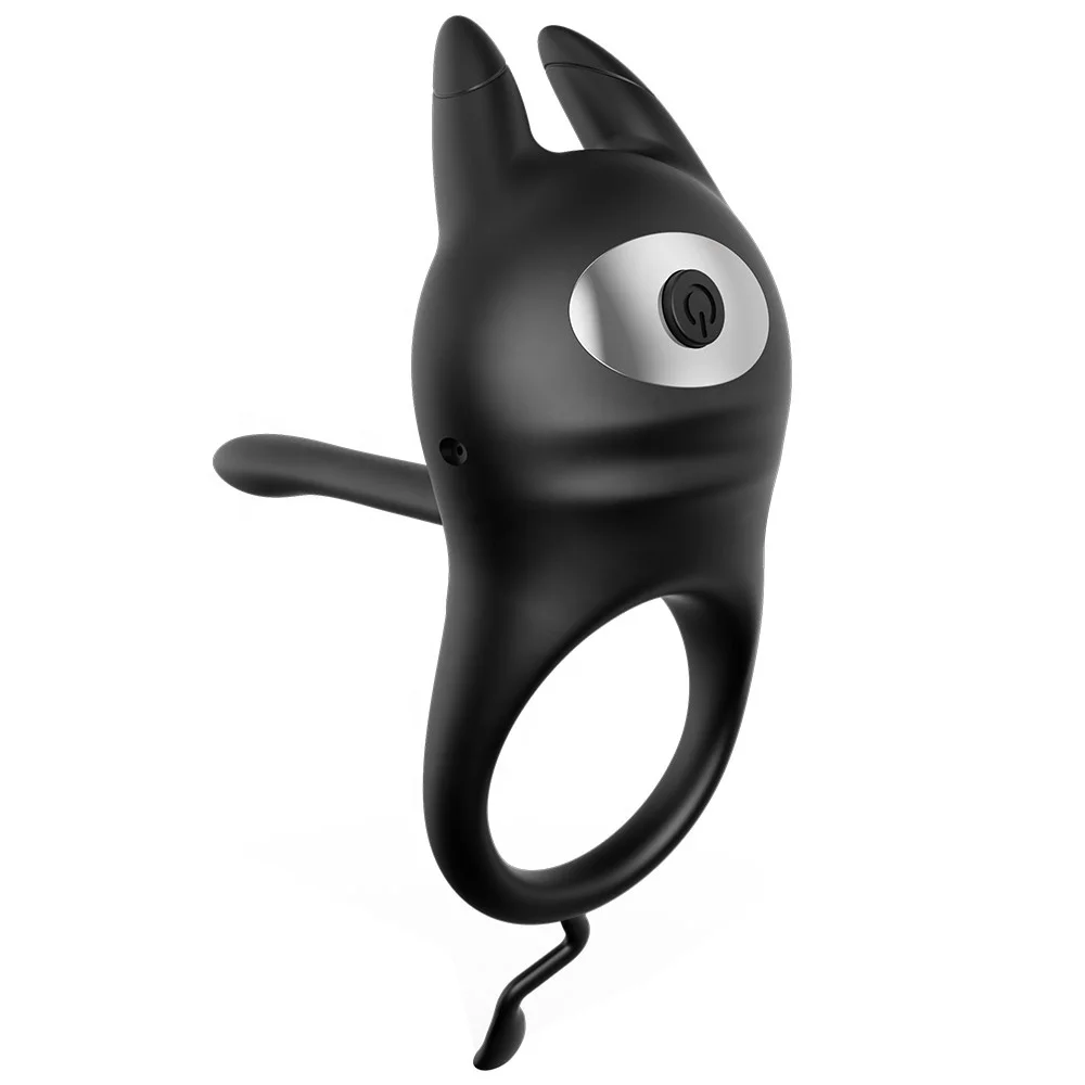 Vibrating Cock Ring Rechargeable Penis Ring Vibrator with 9 Vibration Mode Silicone massager Sex Toy for Man and Couple Play