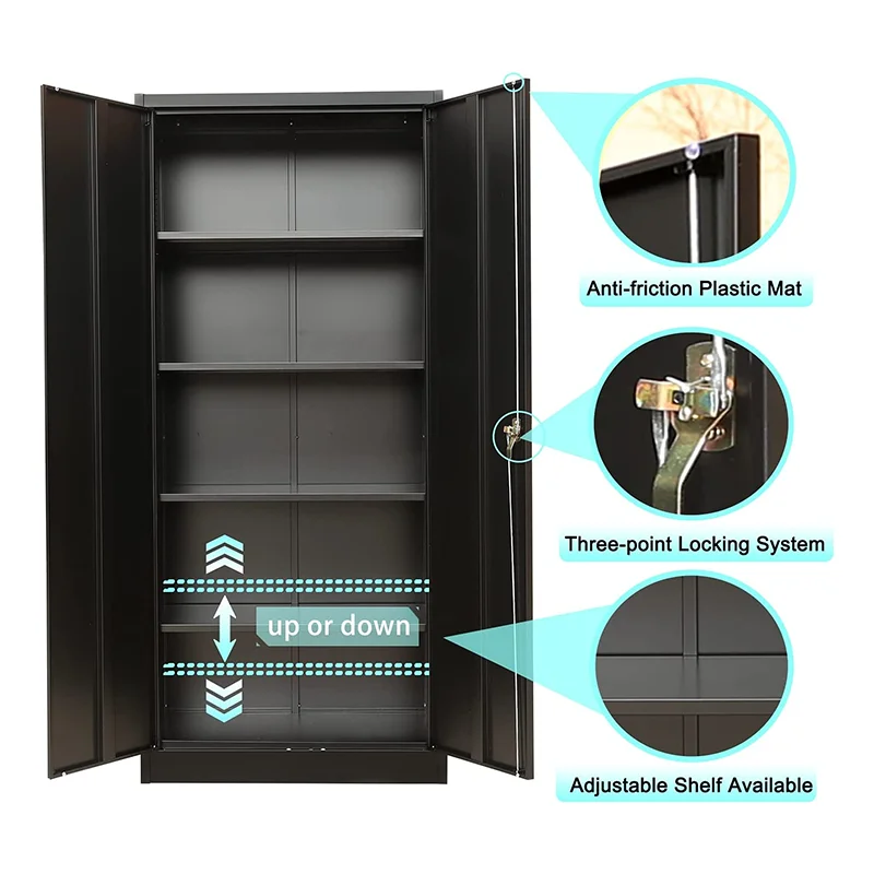 steel office file cabinet steel cabinet thickened archive cabinet with lock