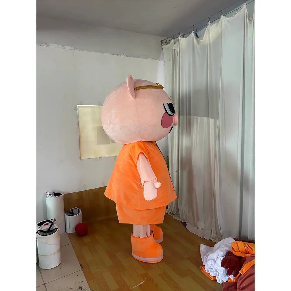 2024 High-end OEM customized company image clothing bottle jar jar clothing anime character mascot doll suit