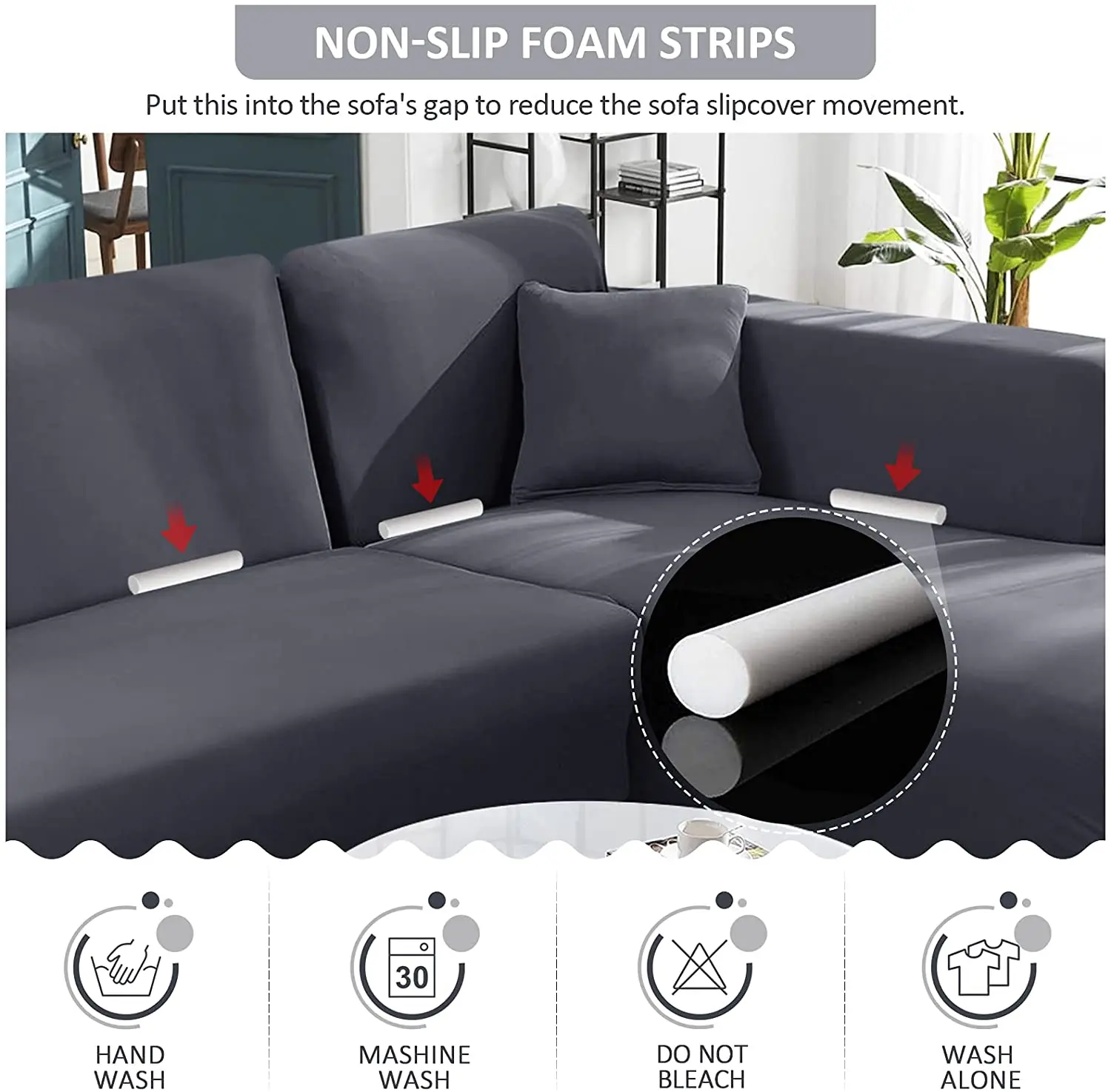 Высококачественный легко устанавливаемый роскошный секционный Бархатный Чехол 2022 для l-образного дивана