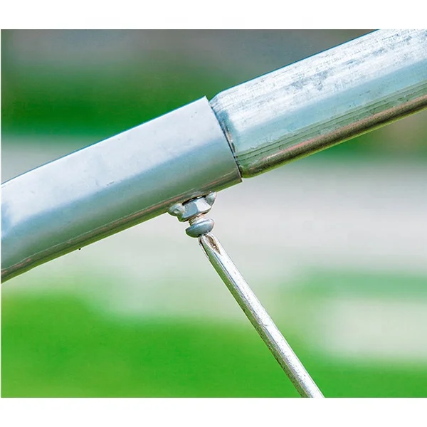 Large  walk in chicken enclosures barn galvanized metal chicken coop with lid