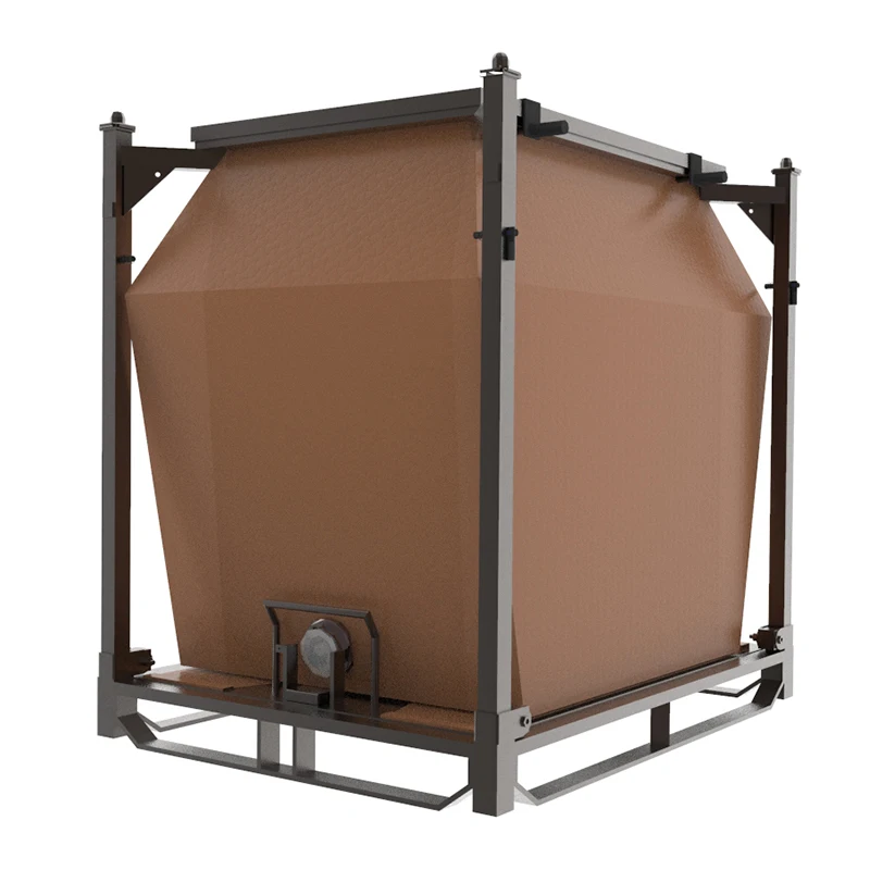Customized factory liquid turnover ibc tank PVC/TPU flexible tanks bags container flexitank 1000L with pe/nylon linner