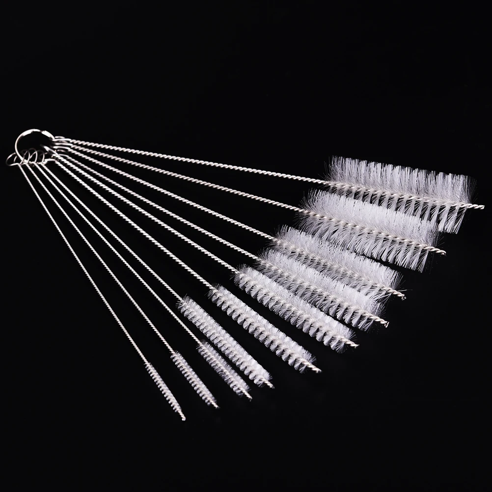 OEM 10pcs Metal Cleaning Brush For Weed Pipe Clean Glass Hookah Smoking Cachimba Pipas Fumar Feeding Bottle Brush