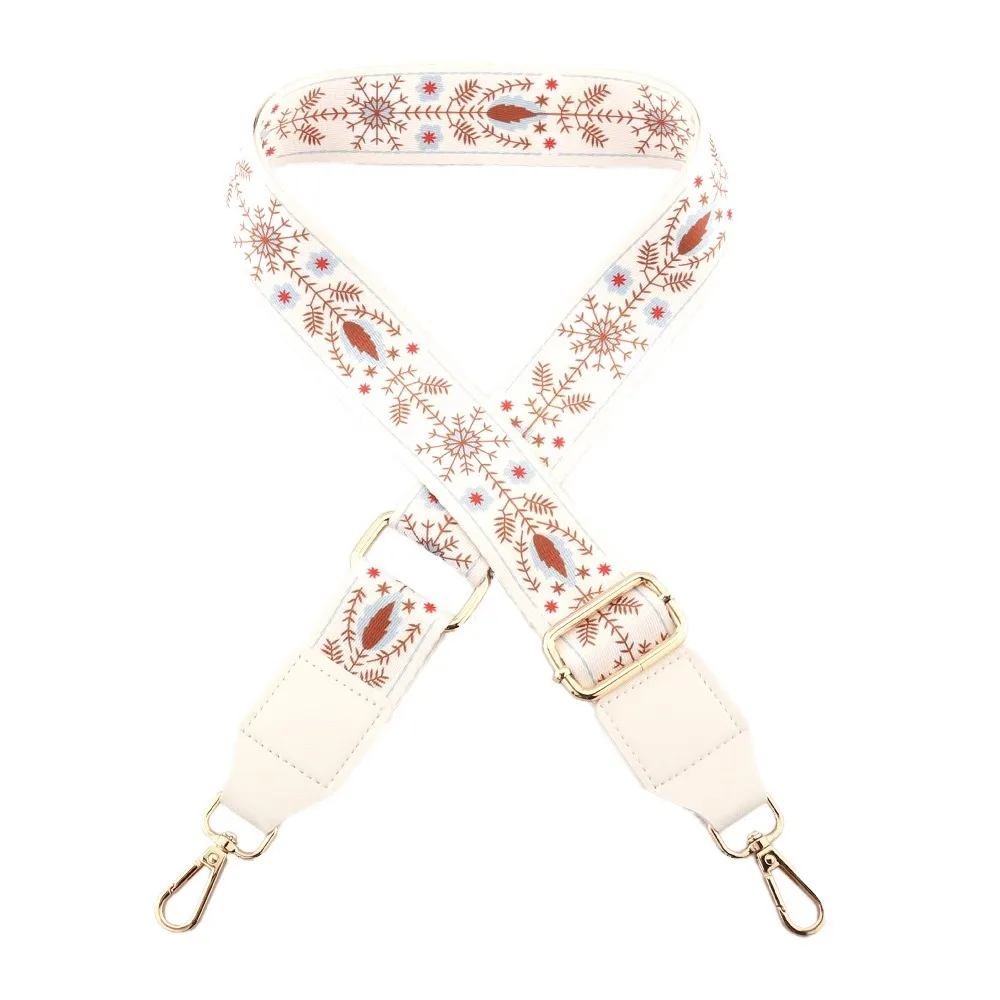 Bag Shoulder Straps Crossbody Bag Straps Adjustable Widened Shoulder  Women Straps Printed Webbing
