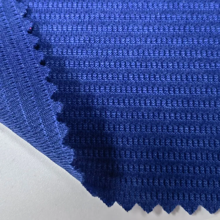 Factory direct sale 210gsm 100%polyester mesh honeycomb plaid bird eye fabric for t-shirt