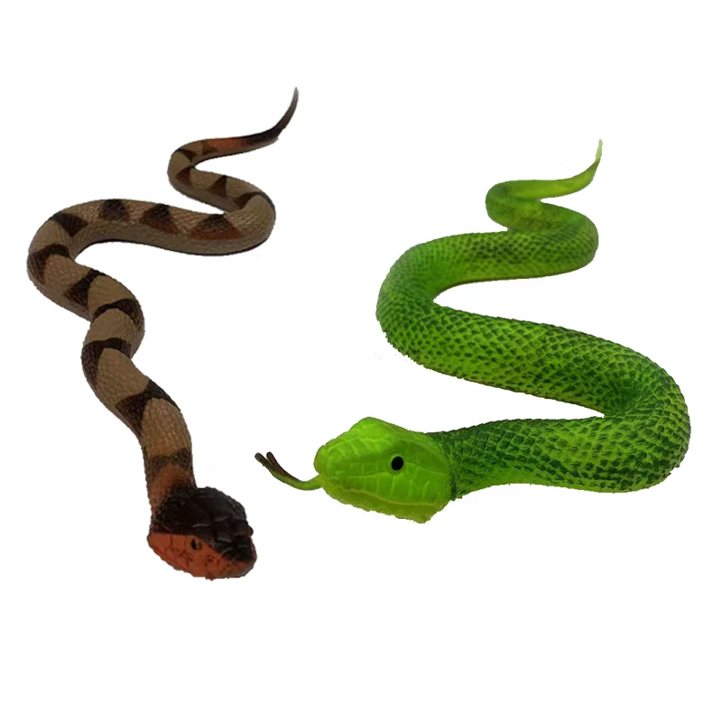 OEM/ODM Eco-friendly Various Types Rubber Snake Toy