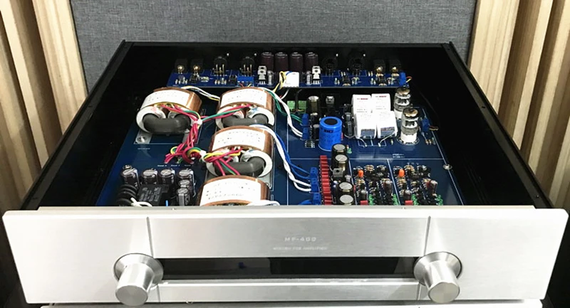 Вакуумная трубка HiFi с транзистором гибридный предусилитель 5670 или 6922 полностью