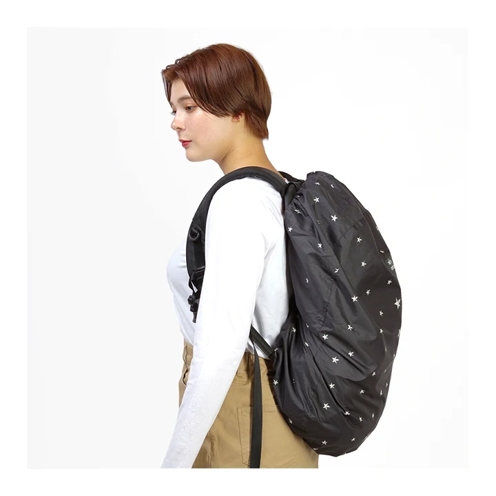 Unisex cool studs star 2way backpack bike rain cover waterproof