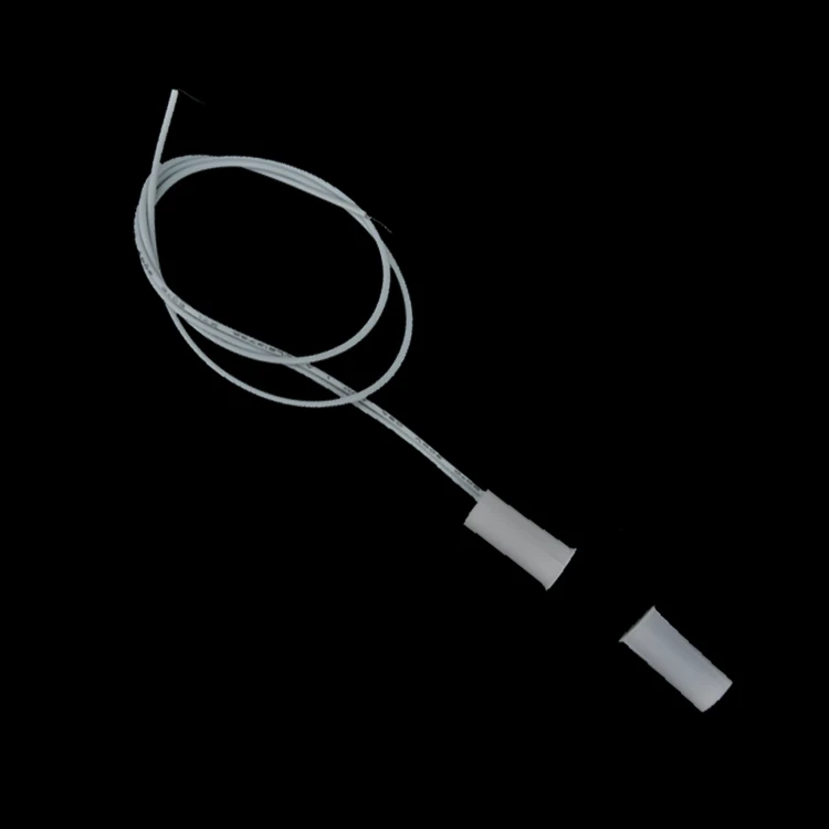 Richsecurity RZ-33B Normally Closed Magnetic Door Alarm Switch  Rugged Plastic Recessed Magnetic Door Contact Sensor Switch