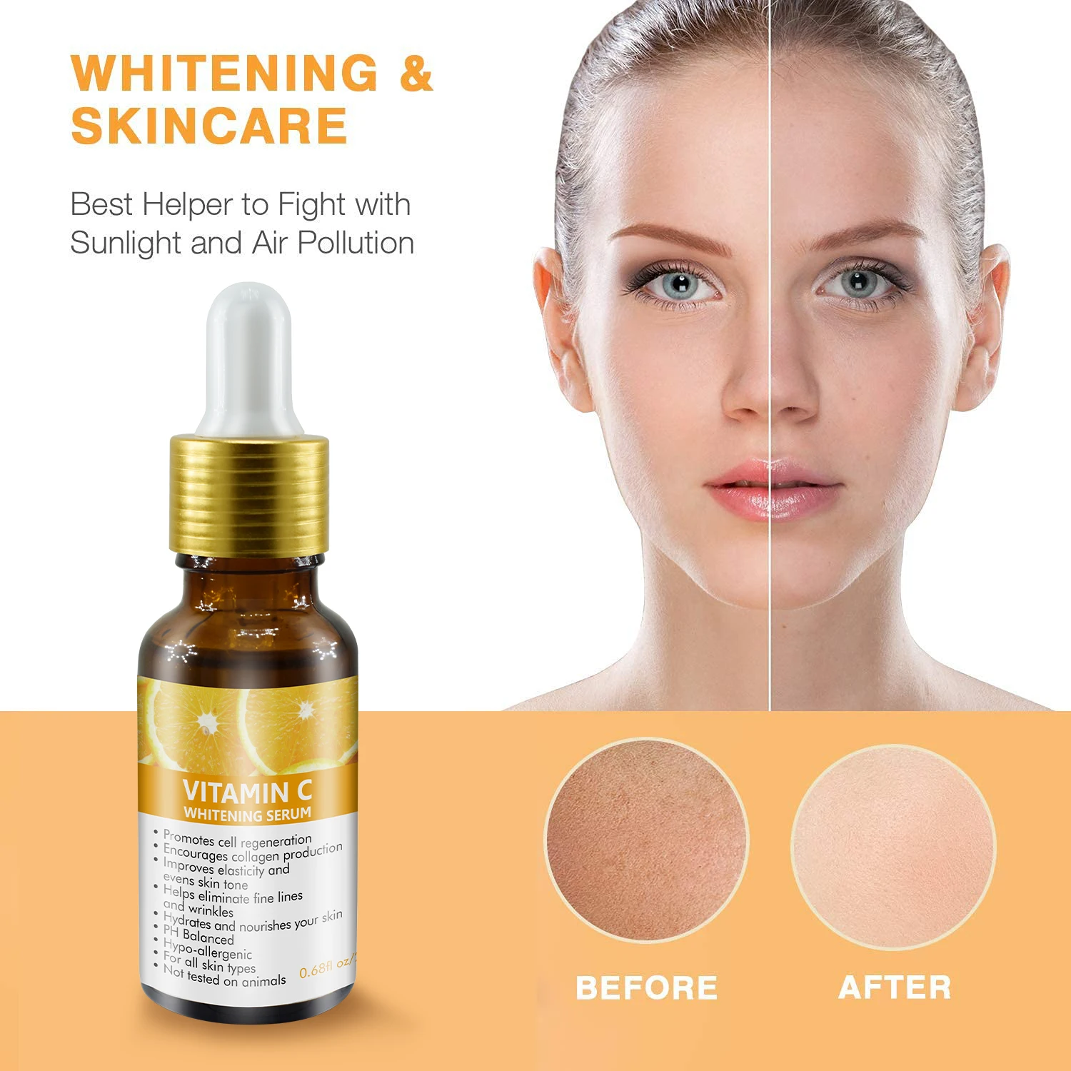 Wholesale Vitamin C Whitening Serum