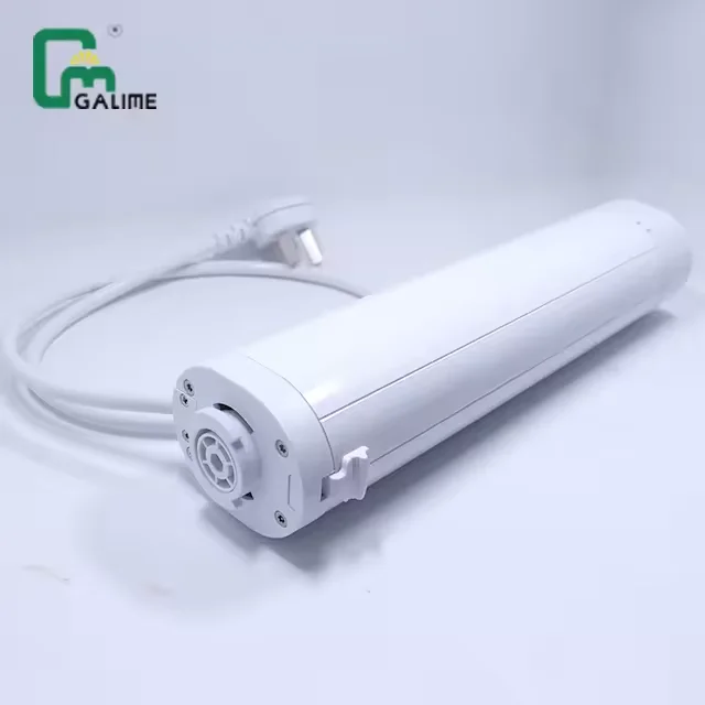 Galime smart curtain/Blind M1930 3.2m wires tuya wifi or zigbee motorized curtain RF433 remote control for home and hotel