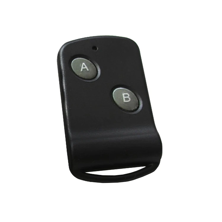 DC12V 2 Buttons Universal Led Lamp Learning Code Garage Electronics Door Gate Opener RF Wireless Remote Control