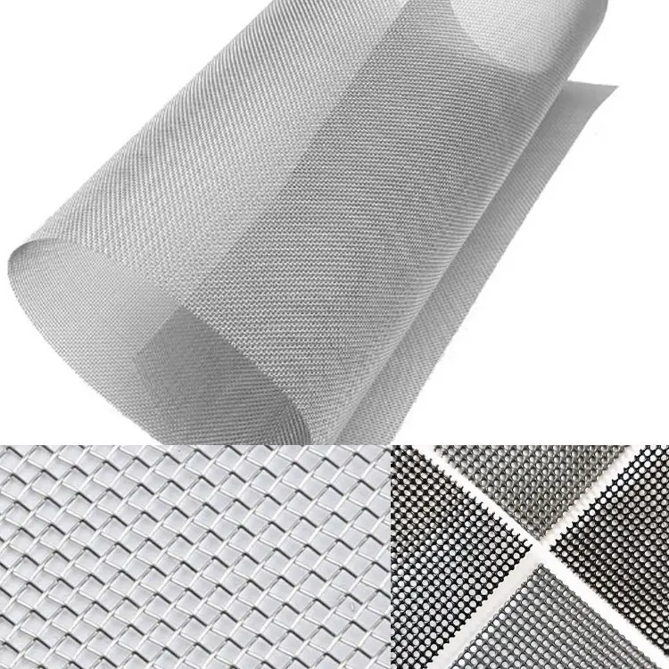 Australian Standard Black Powder coated 316 Marine Stainless Steel security screen wire mesh for security door