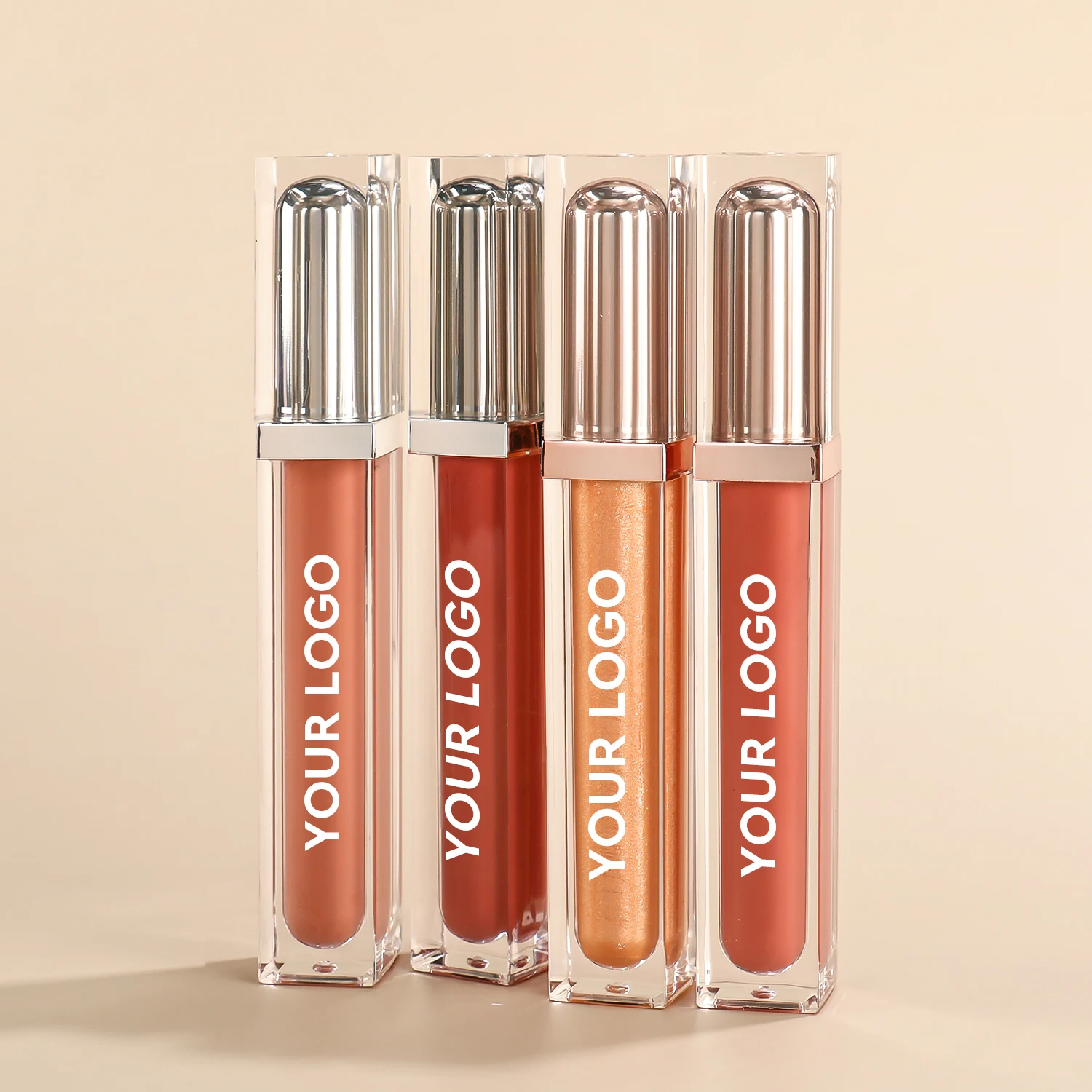 Hot Selling Lipgloss Customized Logo Long Tube Large Volume Vegan Long Lasting Matte Liquid Lipstick Empty Lip Gloss Tubes