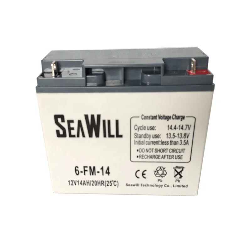 12v 14Ah  AGM rechargeable VRLA lead acid battery