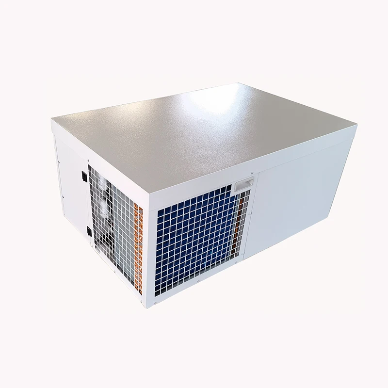 Roof Mounted Monoblock Refrigeration Condensing Unit With Scroll Compressor