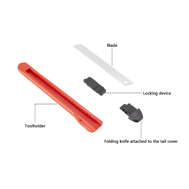 
Safety Multi Purpose Retractable Wallpaper Cutter Utility Knife 