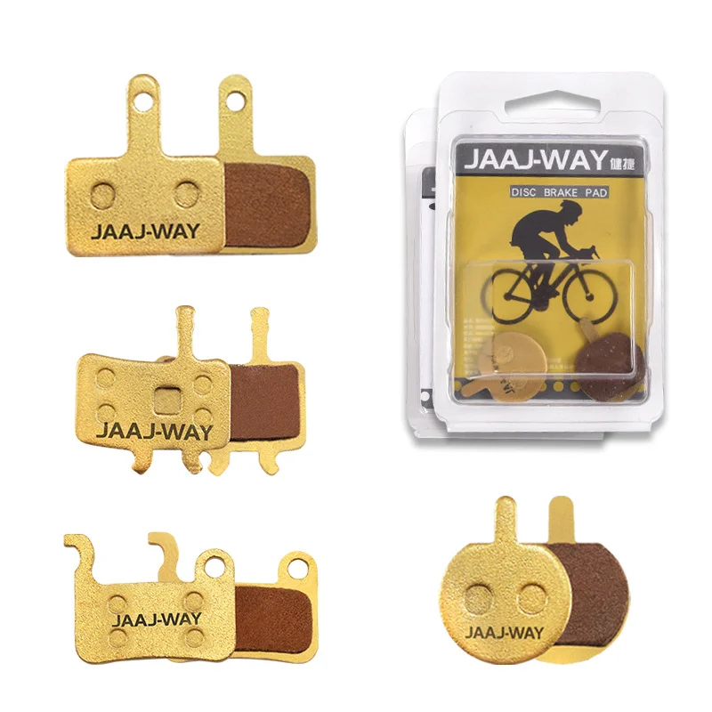 2024 Less Noise Best bicycle  Universal Full Metal Disc Brake Pad